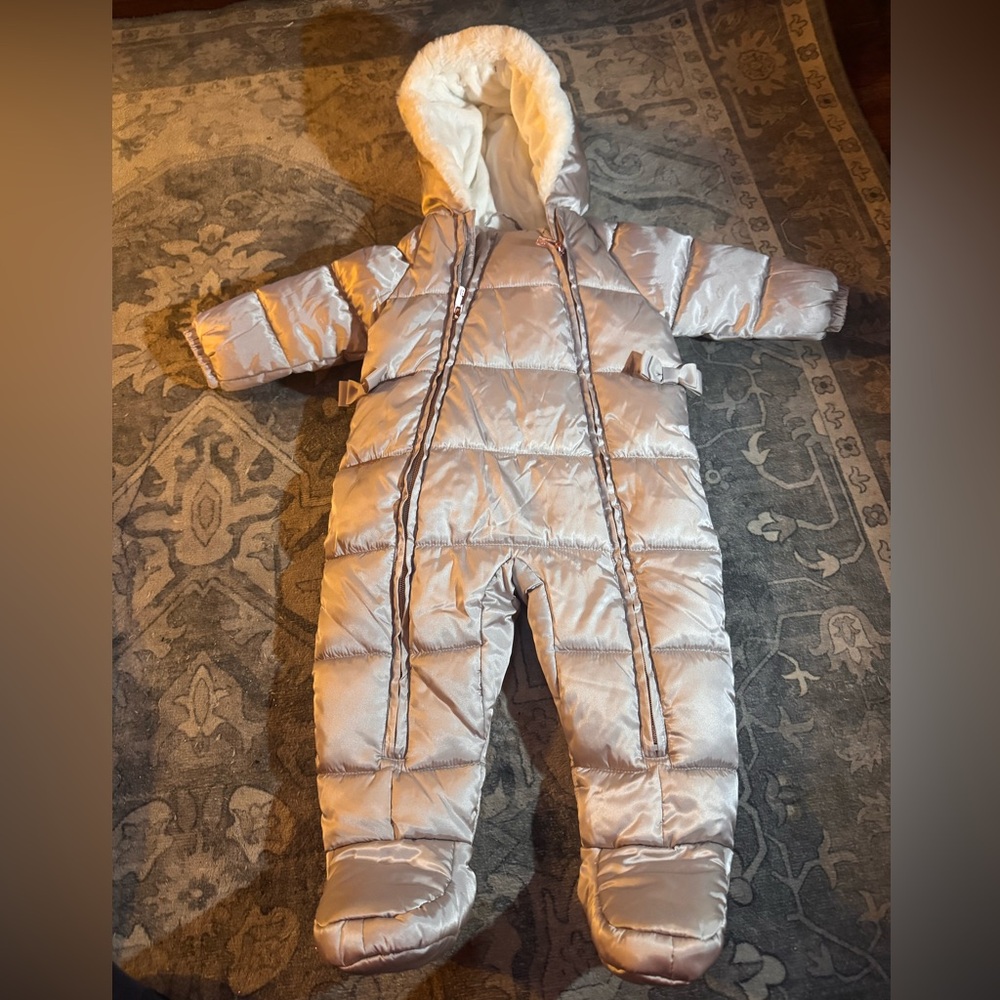 Ted Baker snowsuit insulated like new 9-12 months  One Piece